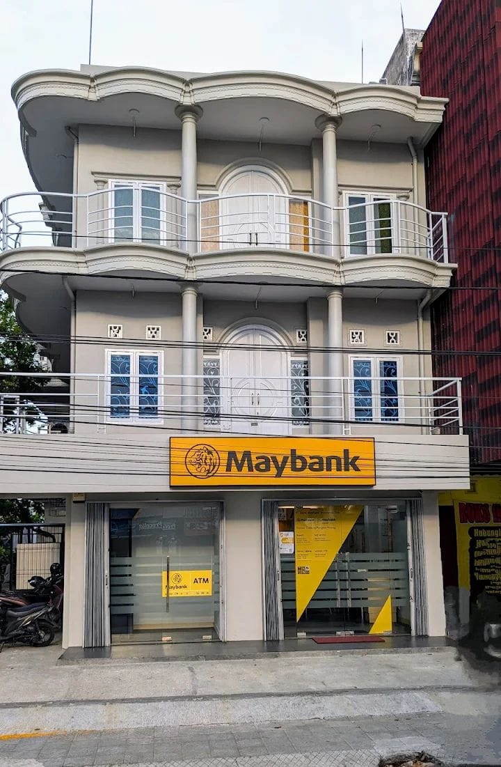 Gedung kantor May Bank Jl Sudirman Pangkalpinang